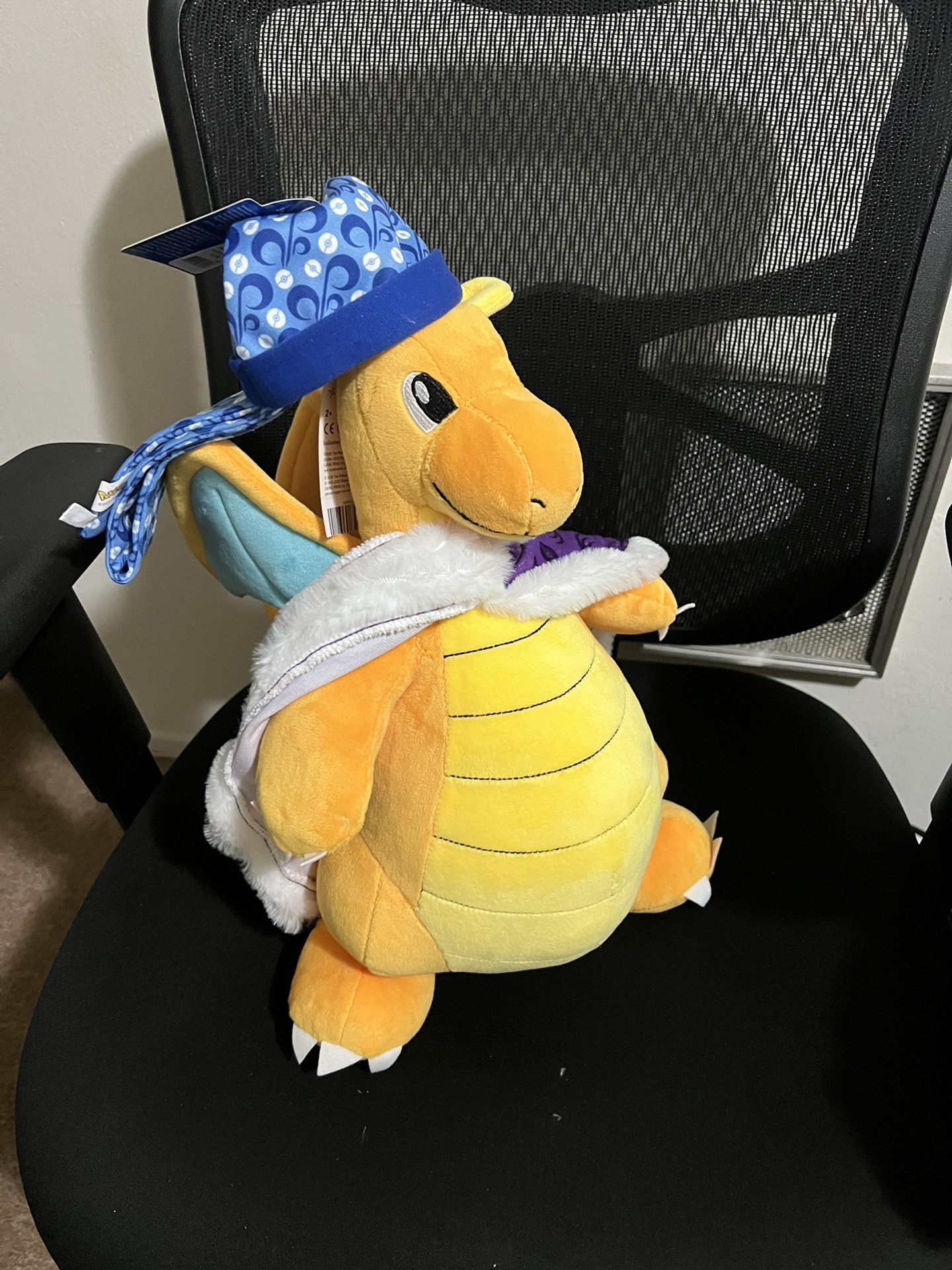 Pokemon Dragonite Build A Bear Exclusive With Sound Cape And Scarf