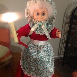 Beautiful Red Mechanical Doll