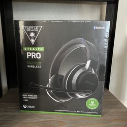 Turtle Beach Stealth Pro Wireless Noise-Canceling Gaming Headset Xbox PlayStation PC Mac Nintendo Switch Mobile