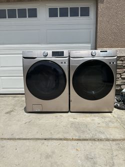 2021 Samsung Washer And Gas Dryer