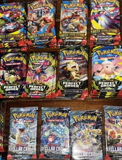 Pokémon Trading Playing Cards New Sealed $6 To $11 Each