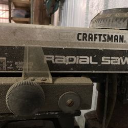 Craftsman Radio Arm Saw