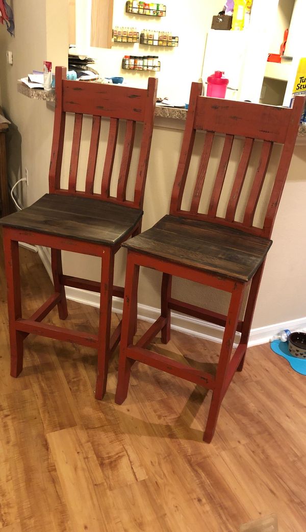 Rustic bar stools for Sale in San Antonio, TX - OfferUp