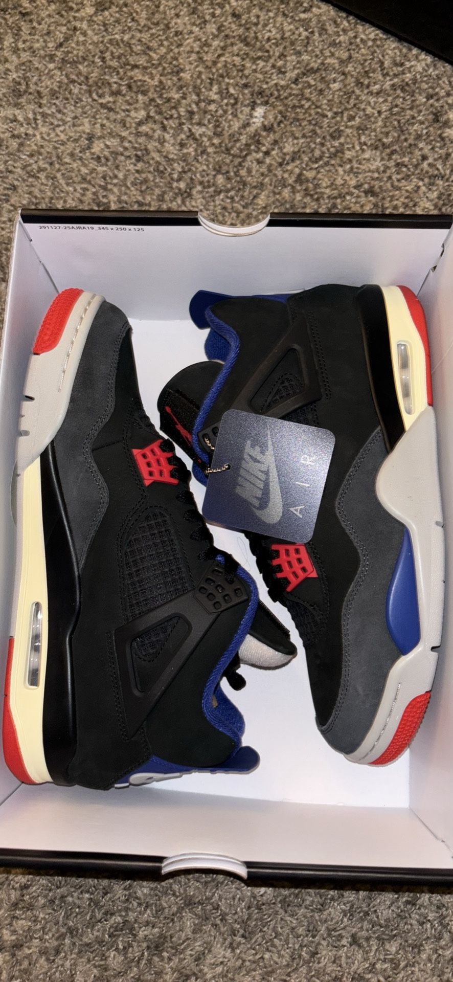Jordan 4 Retro ‘Rare Air (White Lettering)’ Size 10.5 Brand New