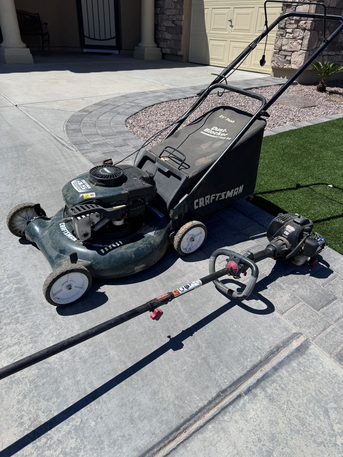 Lawn Mower & Trimmer 