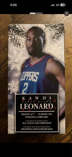 Kawhi Leonard bobblehead