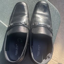 Perry Ellis Kids Dress Shoes .