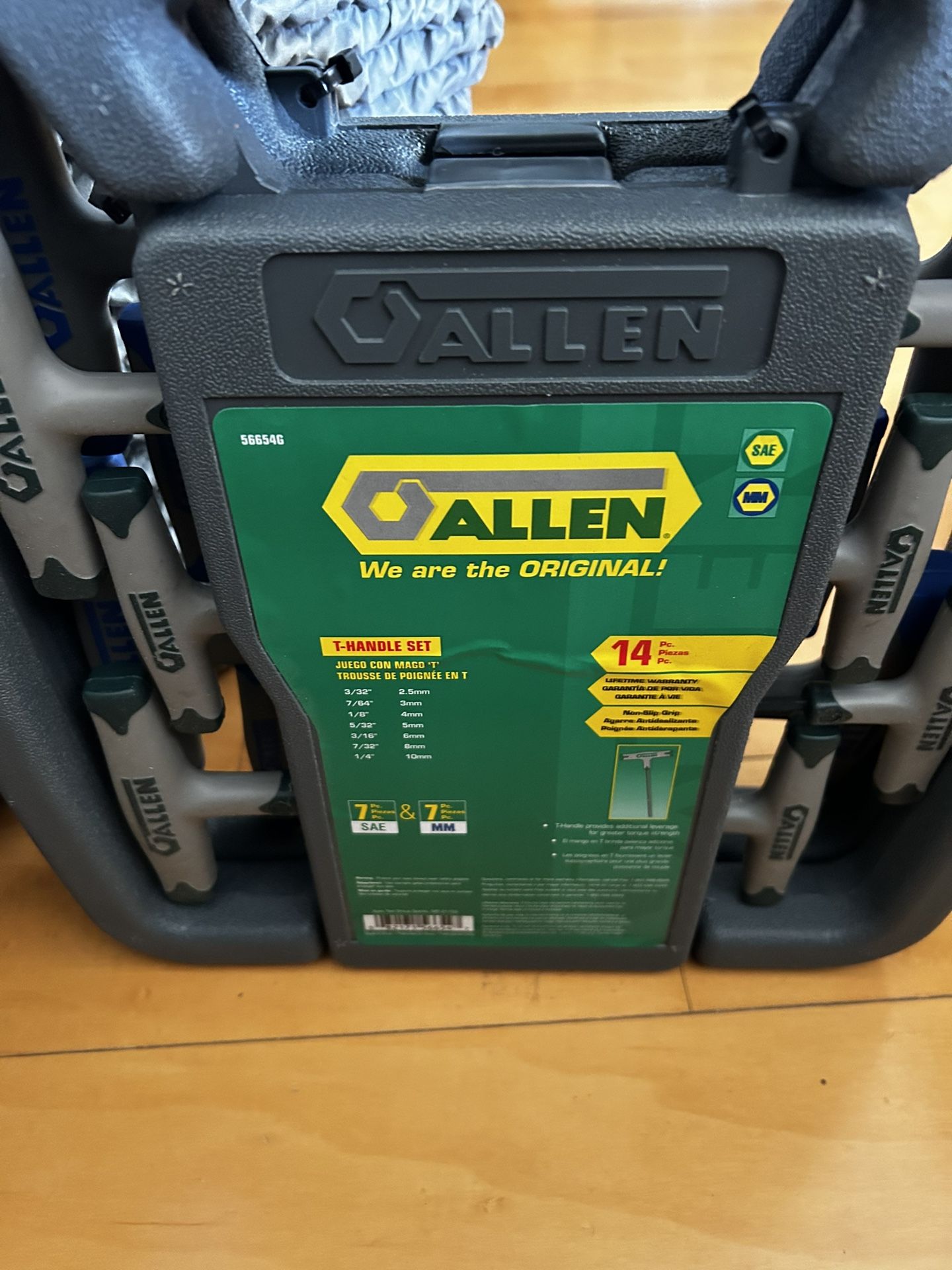 Allen 14-piece T-handle Hex Key Set