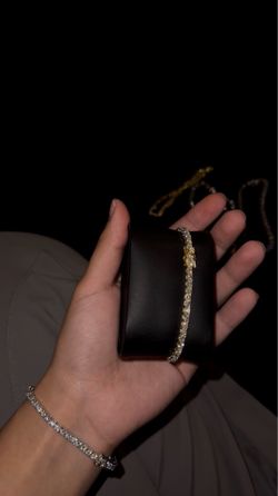 TENNIS BRACELET , 7 inch 3mm