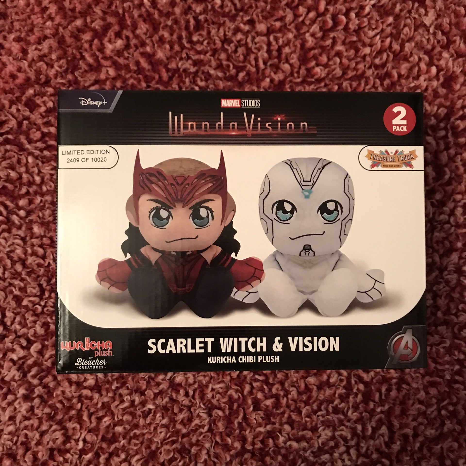 Scarlet Witch & Vision Plushies