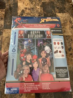 Spider-Man Theme for Boy Birthday