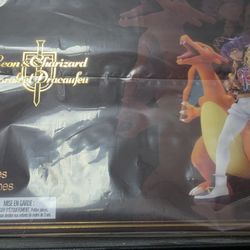Pokemon Center Leon And Charizard Sculpture Figure 