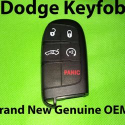Dodge Keyfob w Remote Start Challenger Charger Genuine Key Fob New