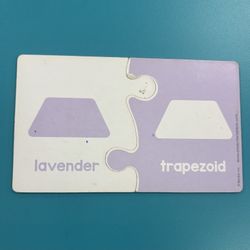 Color And Shape Matching Puzzles