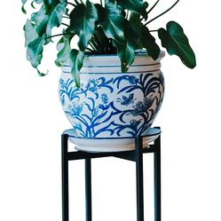 10" Wide Steel Plant Stands for Indoor & Outdoor Pots up to 75lbs