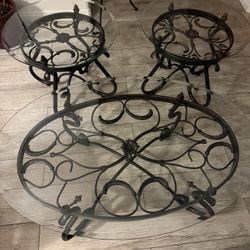 Clean End Tables And Coffee Table Set 