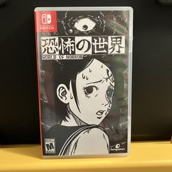 World of Horror USA Version w/ Artwork for Nintendo Switch video game console system Lite OLED
