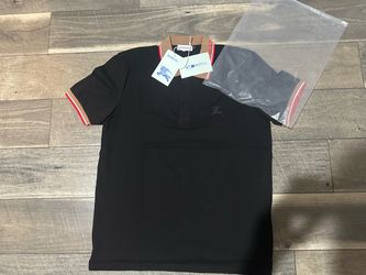 Burberry Logo Collar & Trim Polo Shirt