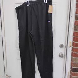 Russell Athletic Black Sweatpants Comfortable Joggers