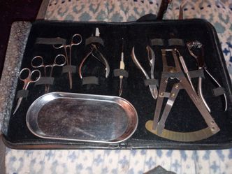 9 piece dental kit