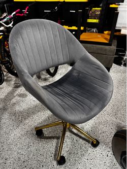 Gray office chair