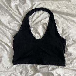 black brandy melville halter top