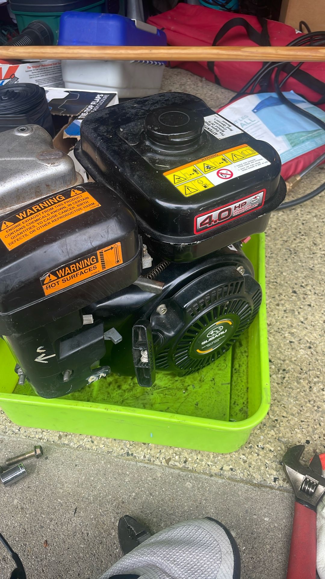 Subaru Motor 4 Hp Mini Bike Engine