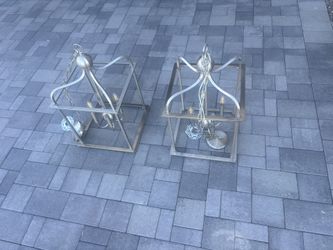 2 Nicle Played Chandeliers 