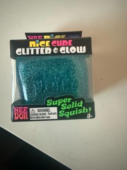 NeeDoh glitter and glow