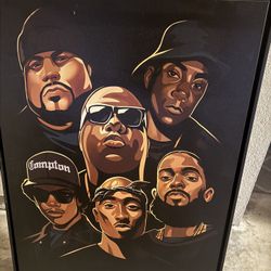 B.I.G , Eazy E , Nipsey Hussle Portrait 