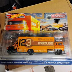 Hot Wheels Team Transport Mazda