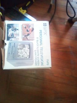 Gpx black and white television from the 80s vintage