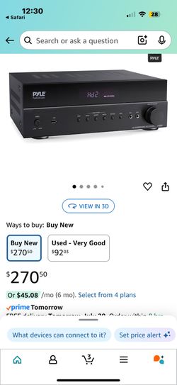 Hi Fi Wireless BT Home Theater Receiver