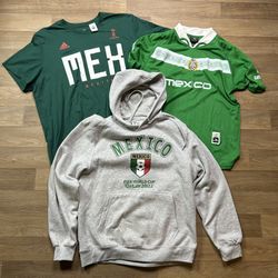 Mexico soccer jersey hoodie and shirt