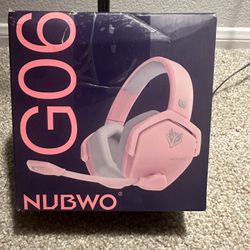 Pink Wireless Headset
