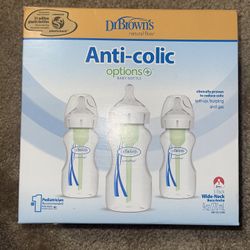 Dr.Browns Wide Anti Colic Bottles