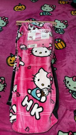Hot Pink Hello Kitty Blanket