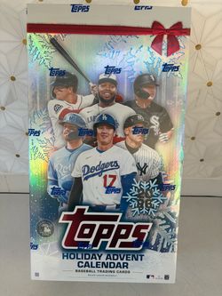 2026 Topps Holiday MLB Baseball Advent Calendar