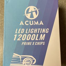 Led Headlight Bulb 9012 12000lm