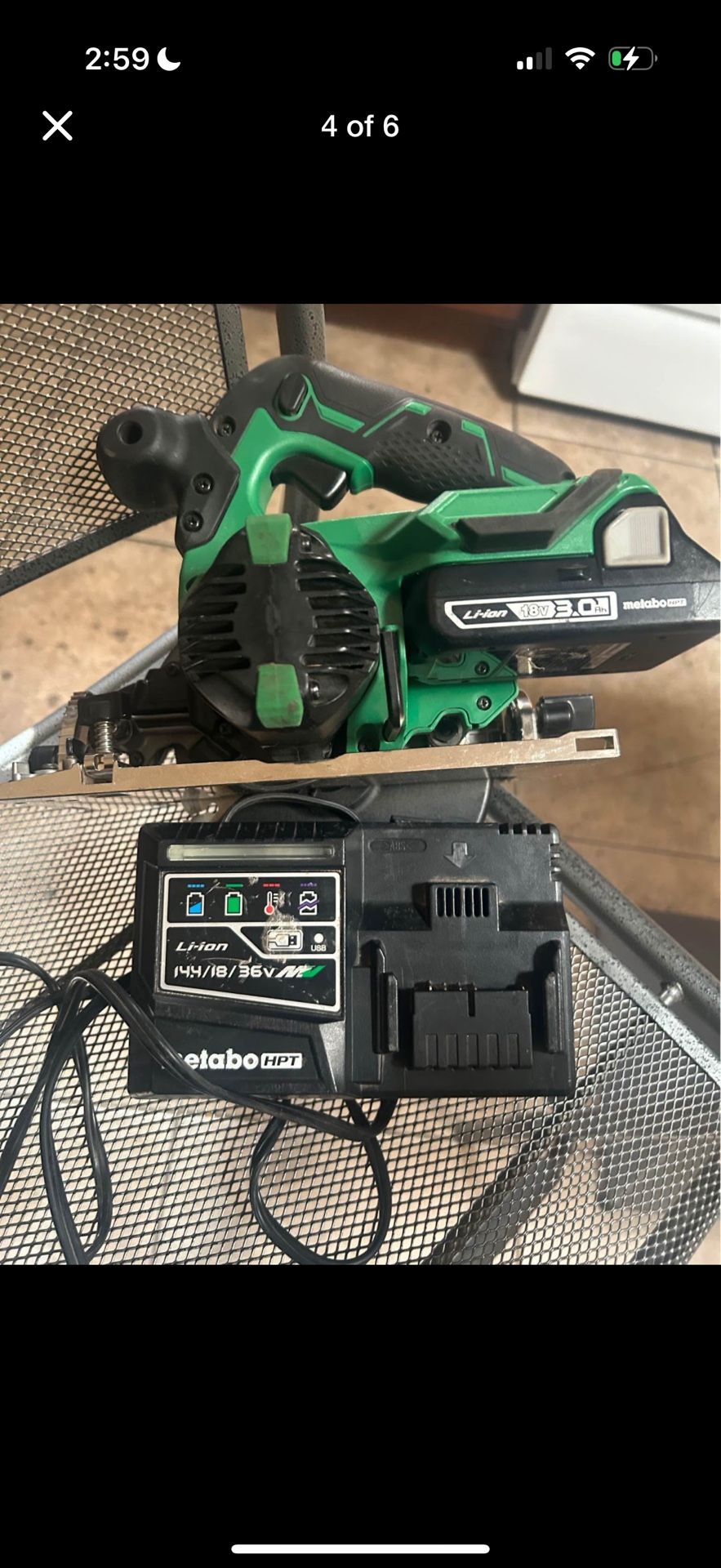 Metabo HPT Cordless Circular saw