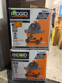 RIDGID New 6 Gallon 3.5 peak HP New In box $49
