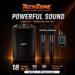 Bose S1 Pro plus Karaoke combo Chống hú , nhẹ , vang - Payment Plan Available - Có Bán Trả Góp
