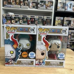 CHASE BUNDLE EXCLUSIVE Yamato One Piece Funko Pop #1316 Anime Manga Animation TV