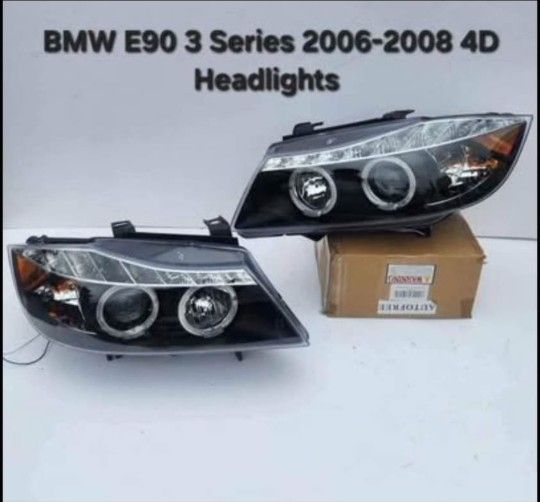 BMW E90 4D 2006-2008 Headlights