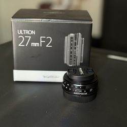Voigtlander Ultron 27mm f2 (Barely Used)