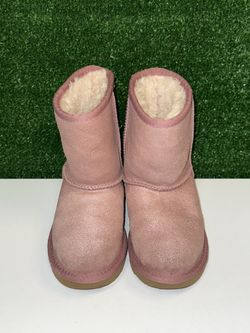 Pink Sparkle Uggs Girls Size 1