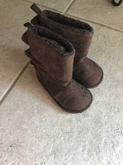 Gymboree -Brown suede fall/winter boots