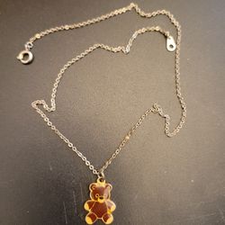 Bear necklace 