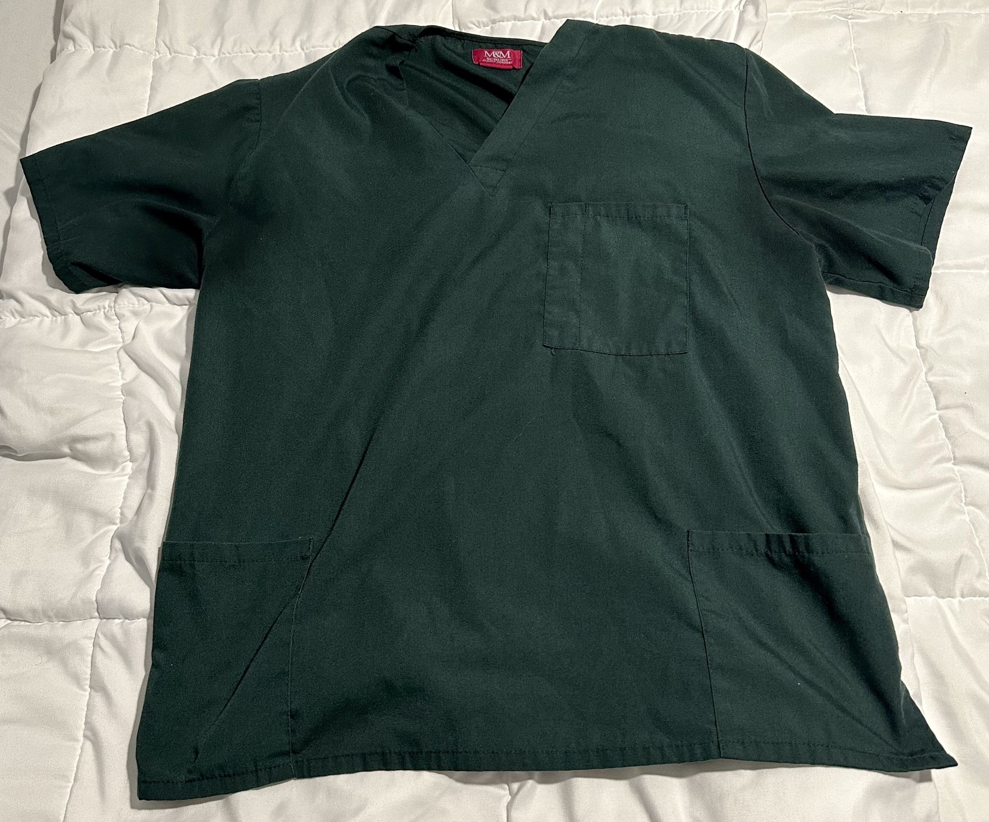 Men’s Natural Uniforms Scrubs - 3 Pocket Top