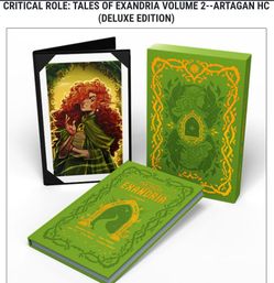 Dark Horse Critical Role Vox Machina Tales Of Exandria (NEW MIB) Vol.2 Artagan Hard Cover Deluxe Edition